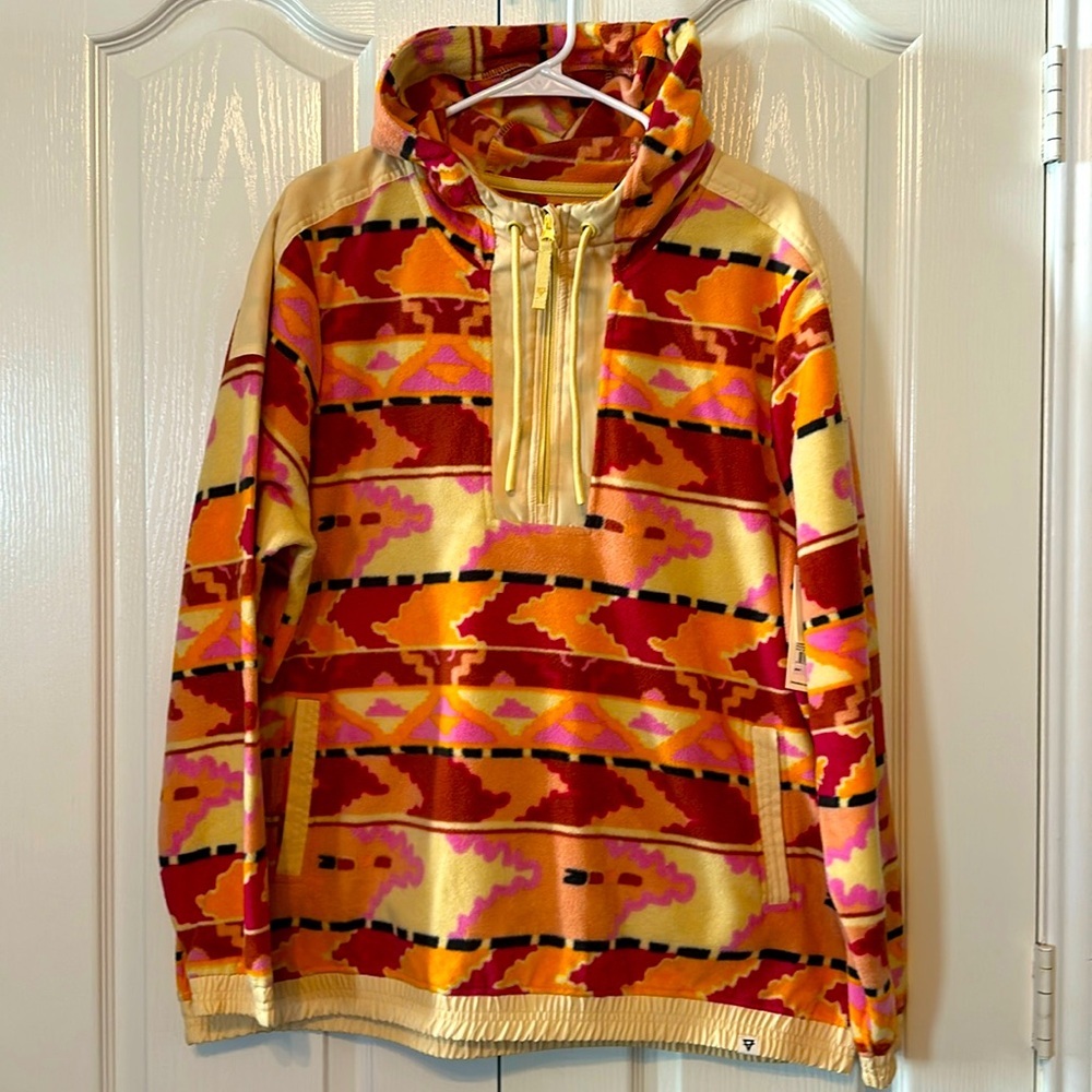 Women’s Rowan Micro fleece Lightweight quarter zip Hoodie  Size X Karge